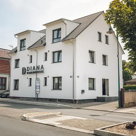 Daire Diana Boardinghouse Kontaktloser Self Check In & Self Check Out